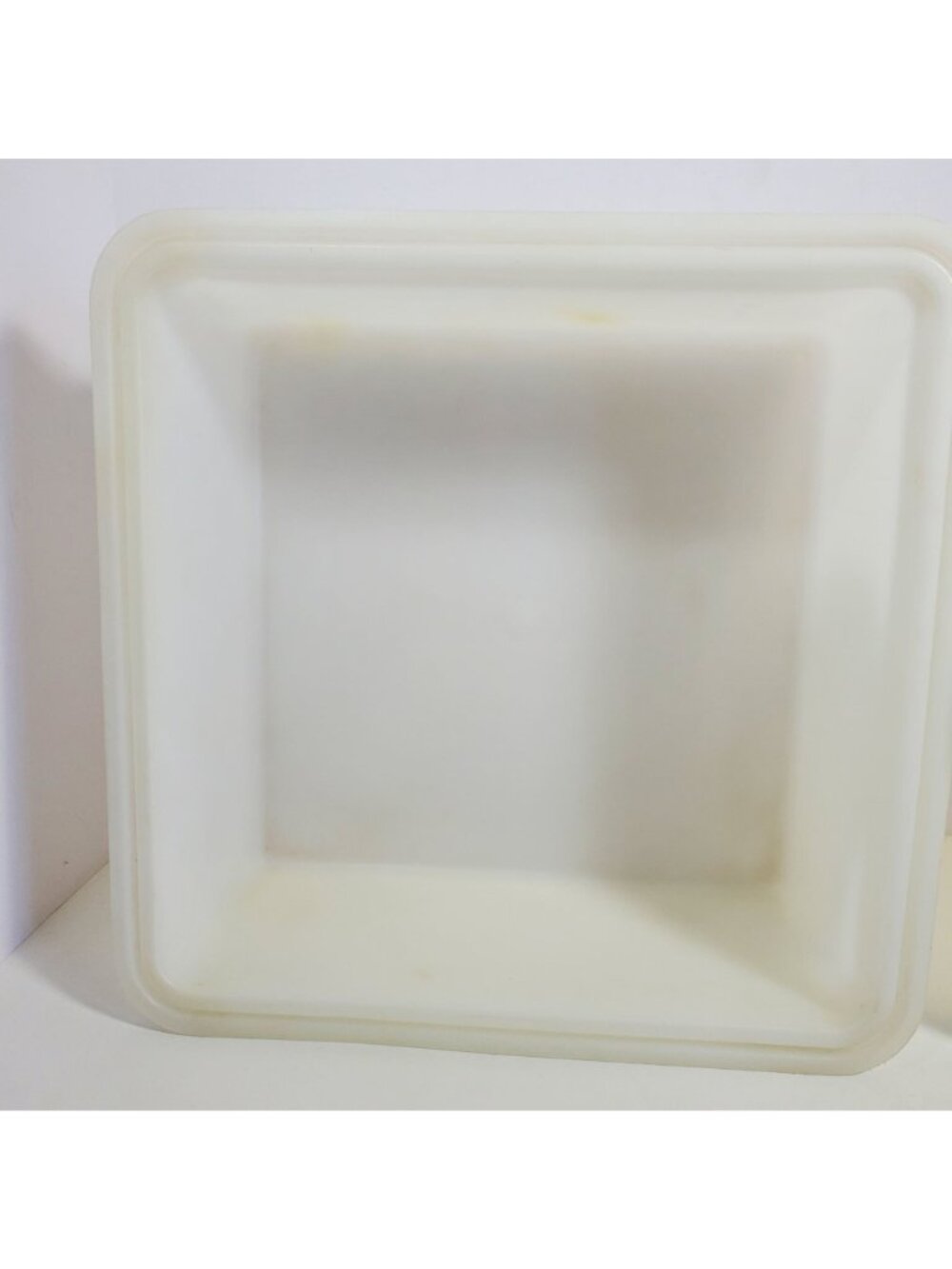 Vintage Tupperware Cake Takers Handles Lot Round Square MCM Harvest Sheer - Picture 16 of 16